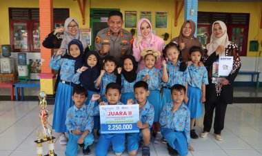 TK Kemala Bayangkari 83 Purworejo Juara 2 Lomba Vidio Senam Tingkat Propinsi