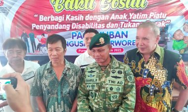 Dari Sembako hingga Kursi Roda, Pengusaha Purworejo Borong Kebaikan untuk 500 Warga