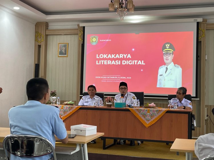 Loka Karya Literasi Digital Warnai Festival Literasi Purworejo 2025, Dorong Sinergi Pemuda dan Kreator Konten membangun Purworejo.