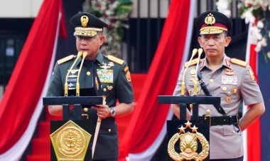 Panglima TNI dan Kapolri Lantik 1.621 Prabhatar di Akmil Magelang