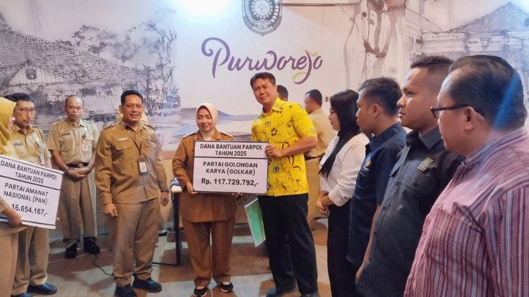 Resmi! Purworejo Salurkan Bantuan Untuk Parpol Tahap II ke 9 Partai, Ini Pembagian Dana per Partainya