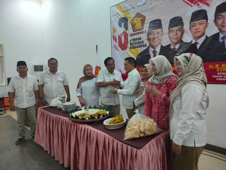 Rayakan Usia 18, DPC Gerindra Purworejo Siap Gaspol Jalankan Program Kerakyatan