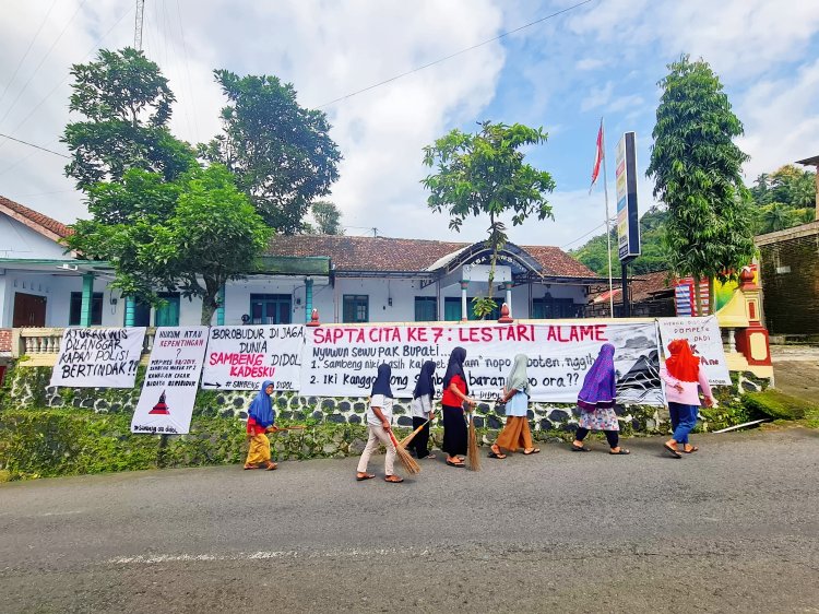 Gelombang Penolakan di Sambeng, Ratusan Warga Tuntut Hentikan Tambang Tanah Uruk Proyek Tol Jogja–Bawen